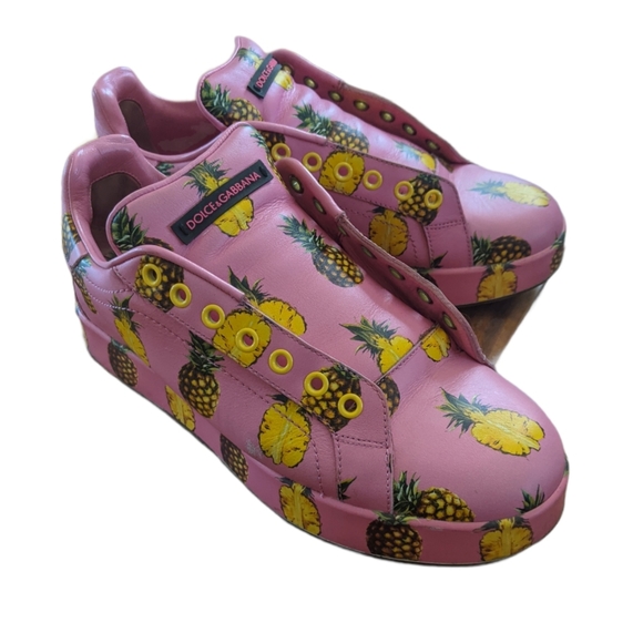 Dolce and Gabbana Pineapple Sneaker - Picture 12 of 14